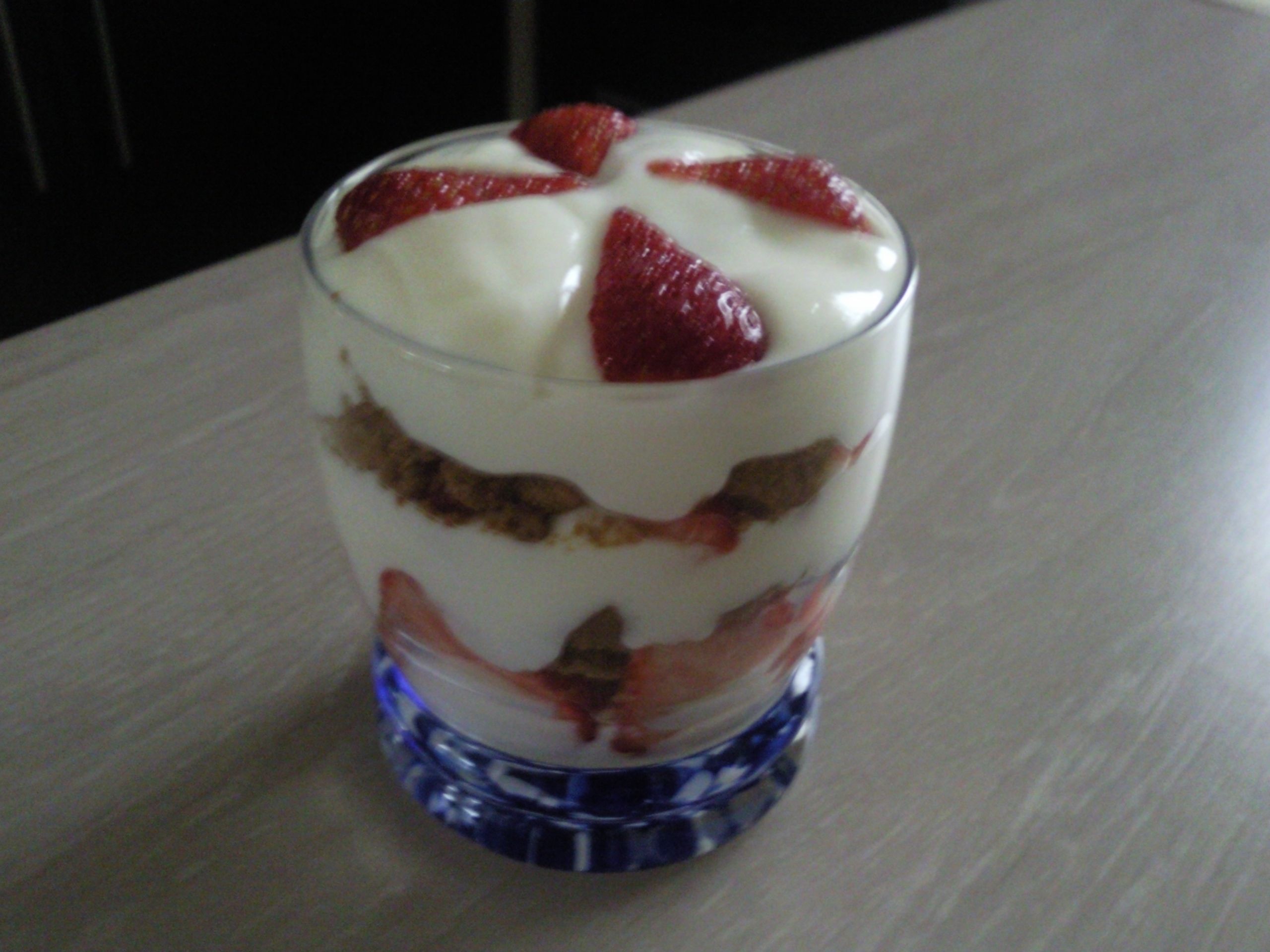 Verrine Aux Fraises Et Spéculoos